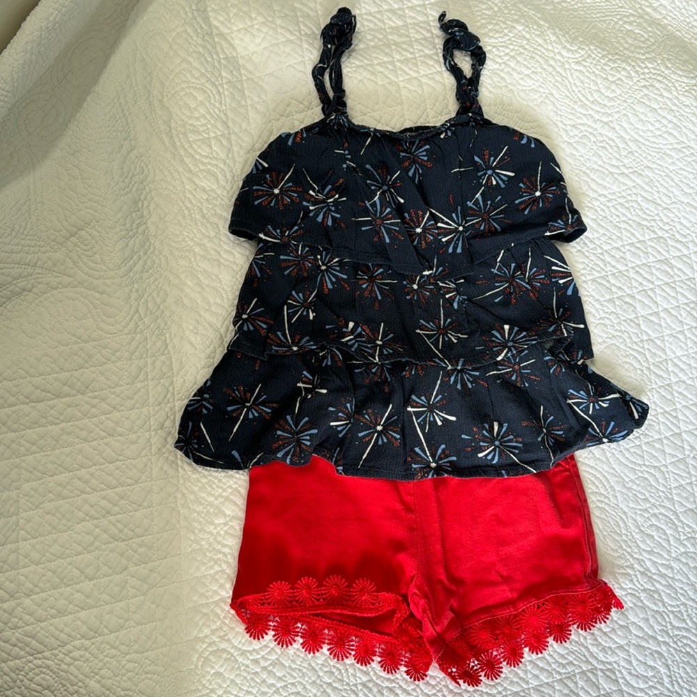 4th of July Girls Outfit